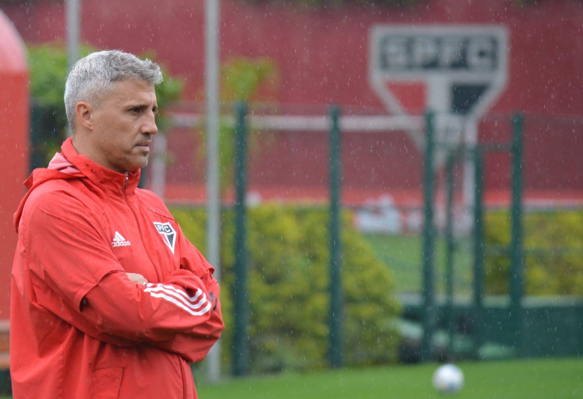Hernán Crespo no comando do São Paulo em 2021