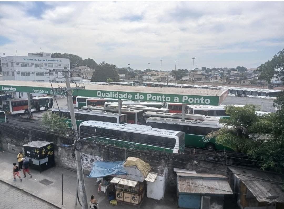 Após trabalhadores serem ameaçados de morte, a companhia passou a usar a garagem da Viação Nossa Senhora de Lourdes, na Penha,a 6,5 quilômetros de distância