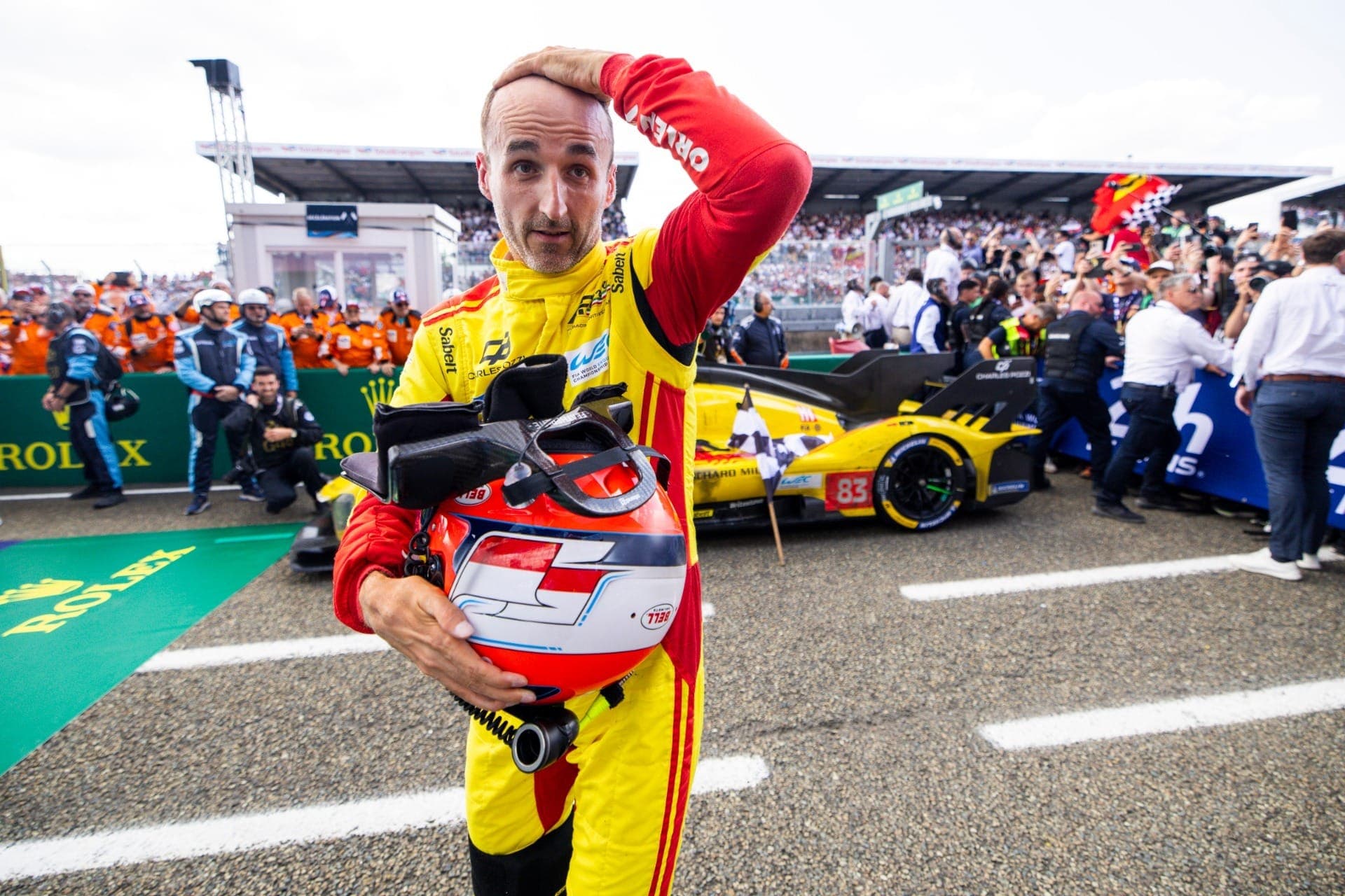 "Ganhei uma Le Mans mais competitiva que a do Alonso", afirma Robert Kubica