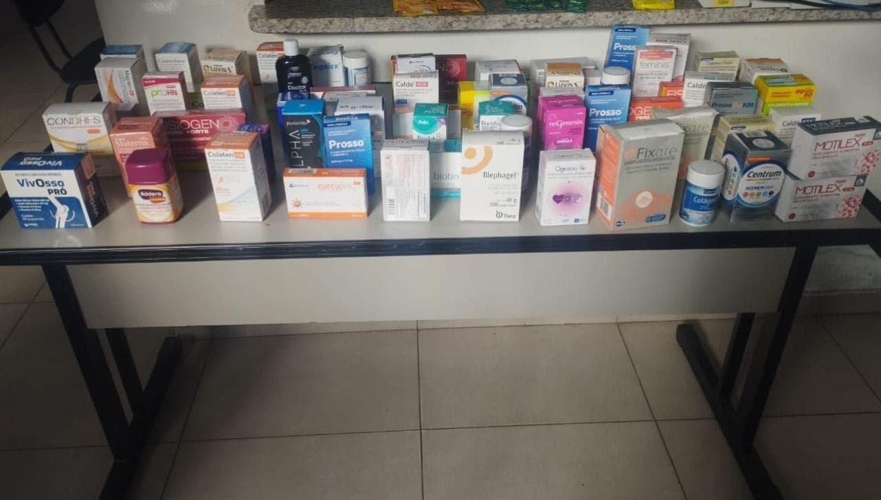 Medicamentos furtados foram apreendidos