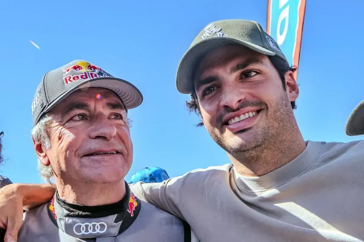 Carlos Sainz comenta decisão do pai de não disputar presidência da FIA