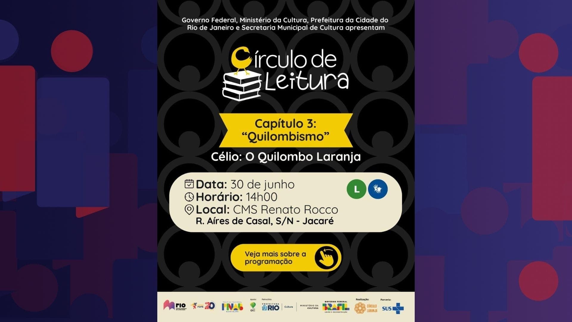 O evento acontece na próxima segunda-feira (30)