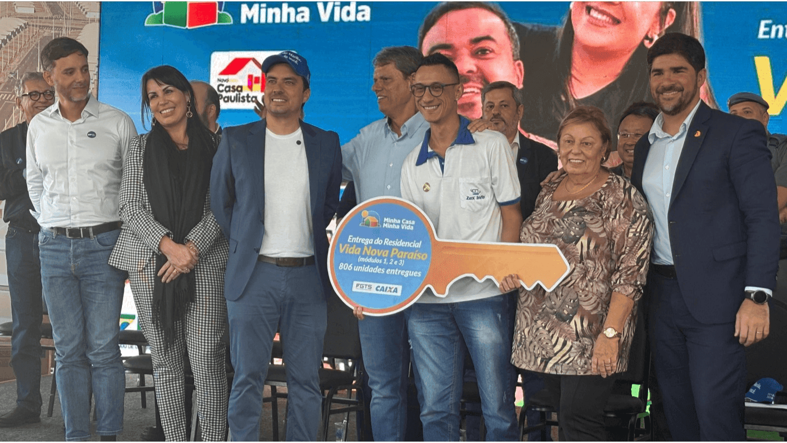 Moradias contam com benefícios municipal, estadual e federal