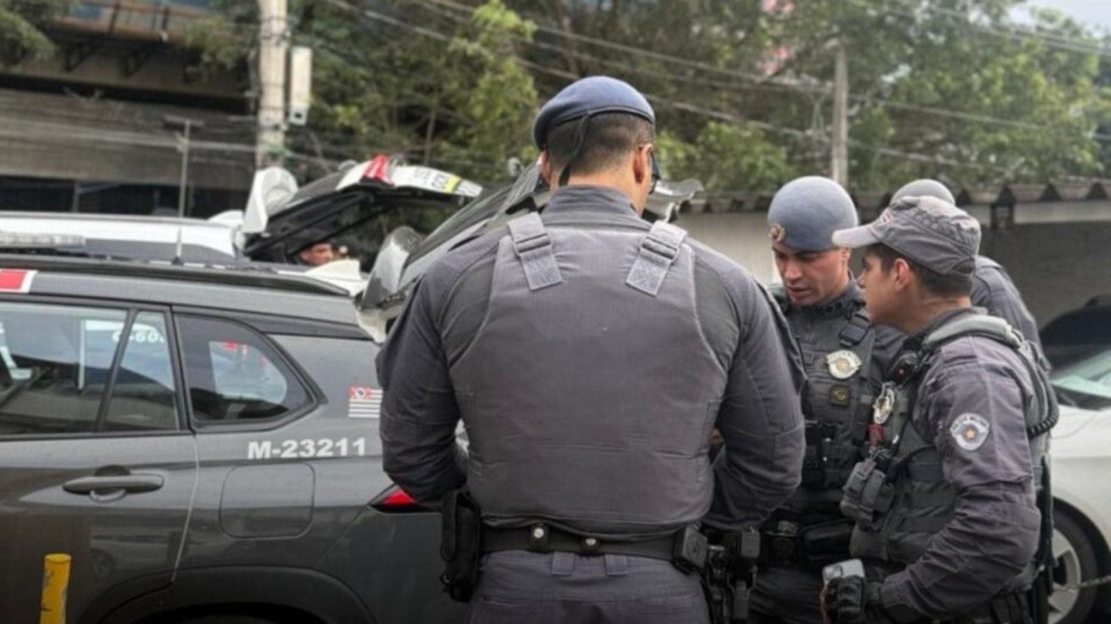 Polícia Militar em São Paulo