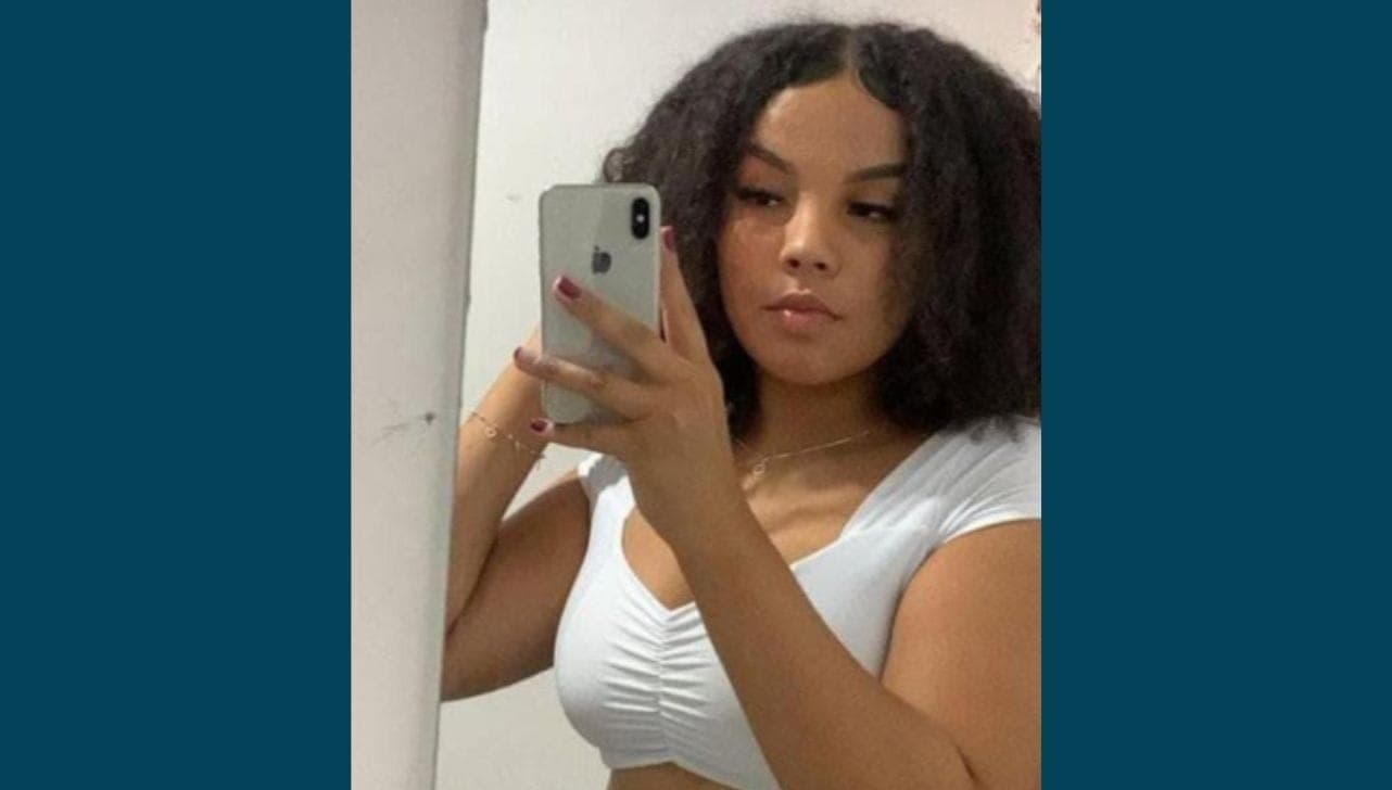 A vítima, a adolescente Gyovanna Aline Lopes Ribeiro, de 15 anos