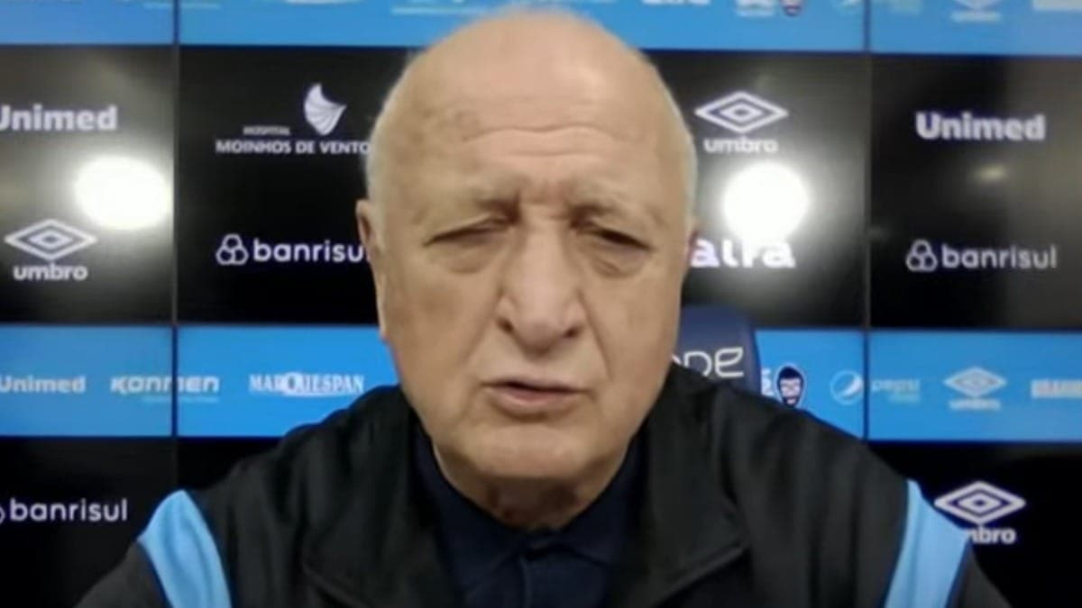 Felipão faz avalia atuação como coordenador técnico do Grêmio