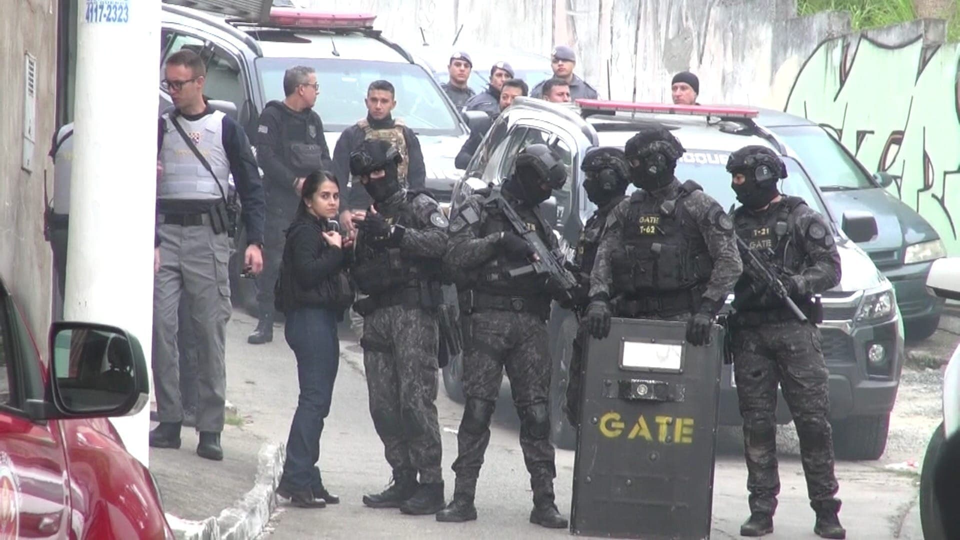 O GATE atendeu a ocorrência e prendeu o homem