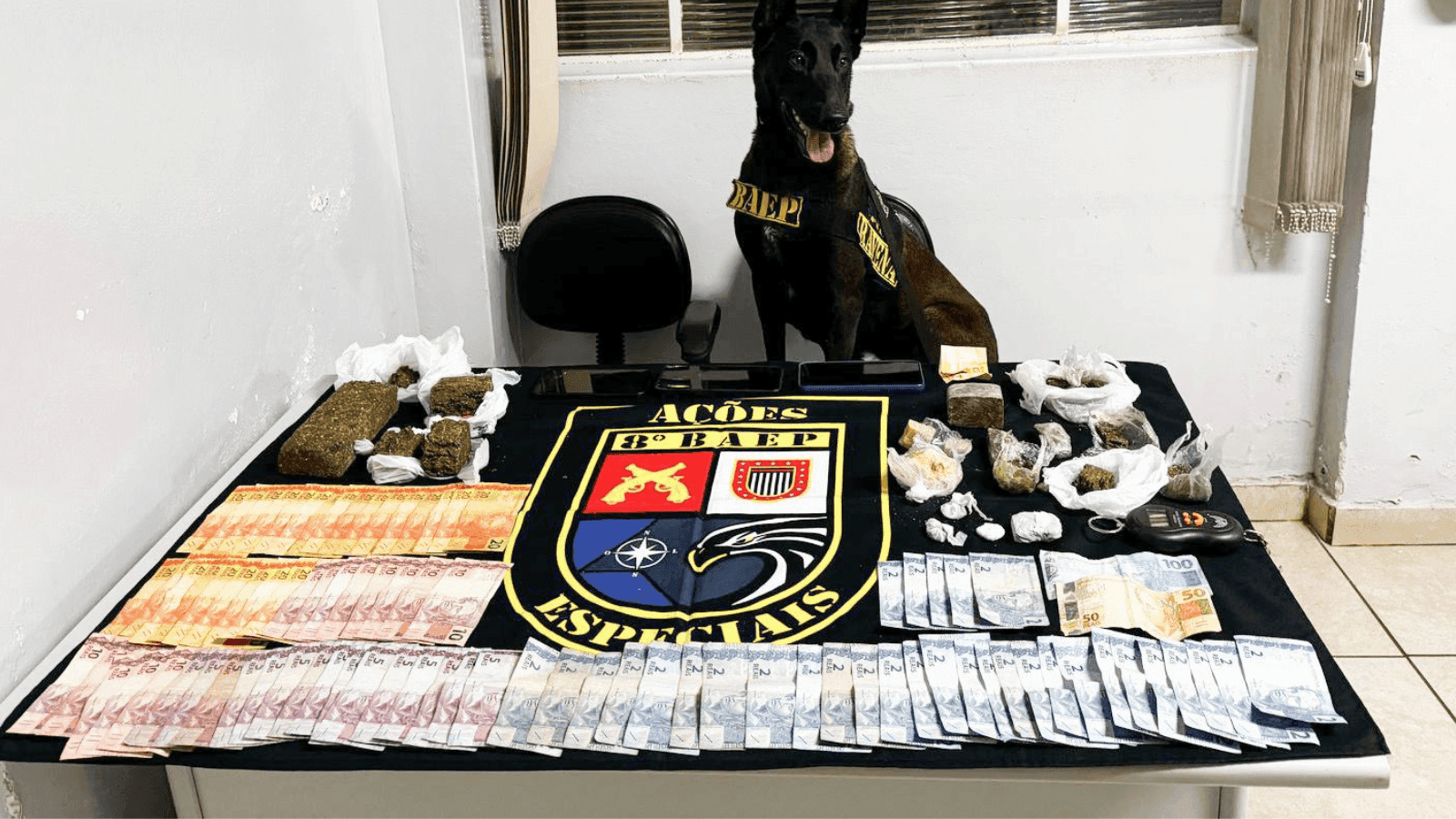 A abordagem foi durante ação contra o tráfico em Prudente