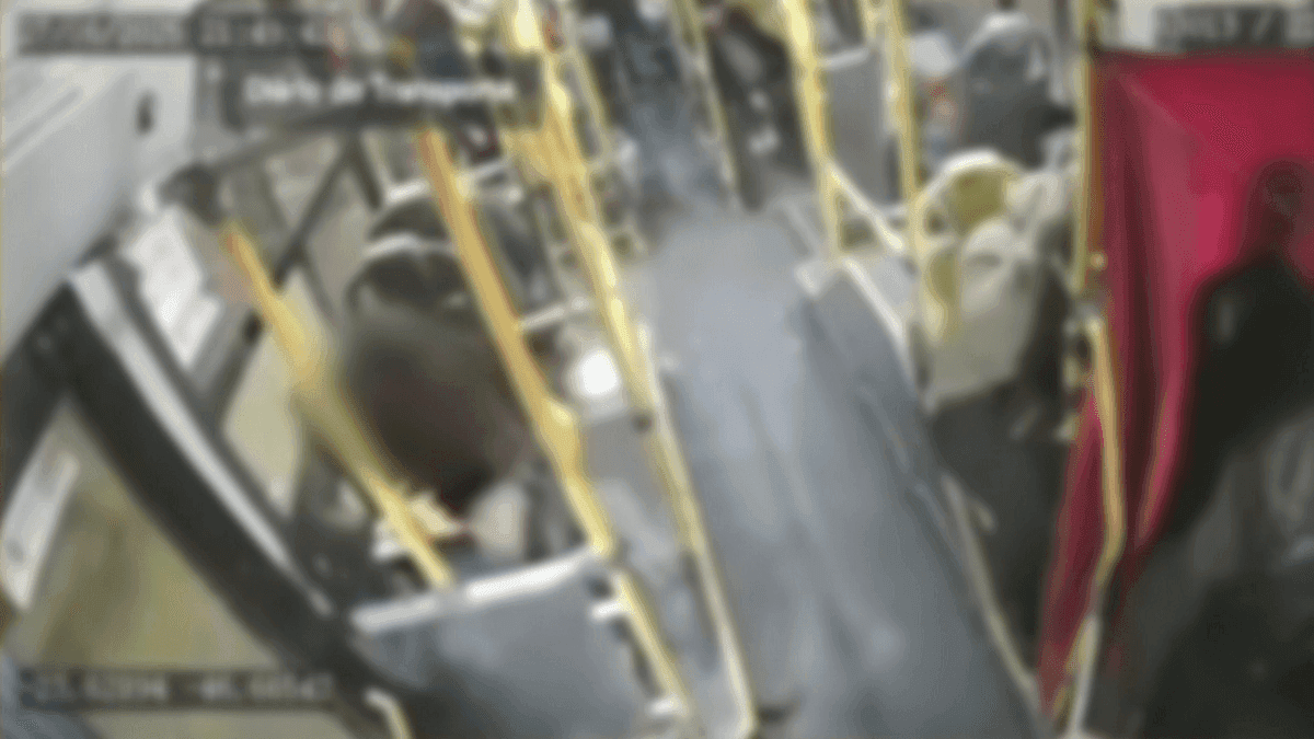 Mulher é atingida por pedra em ataque a ônibus em São Paulo