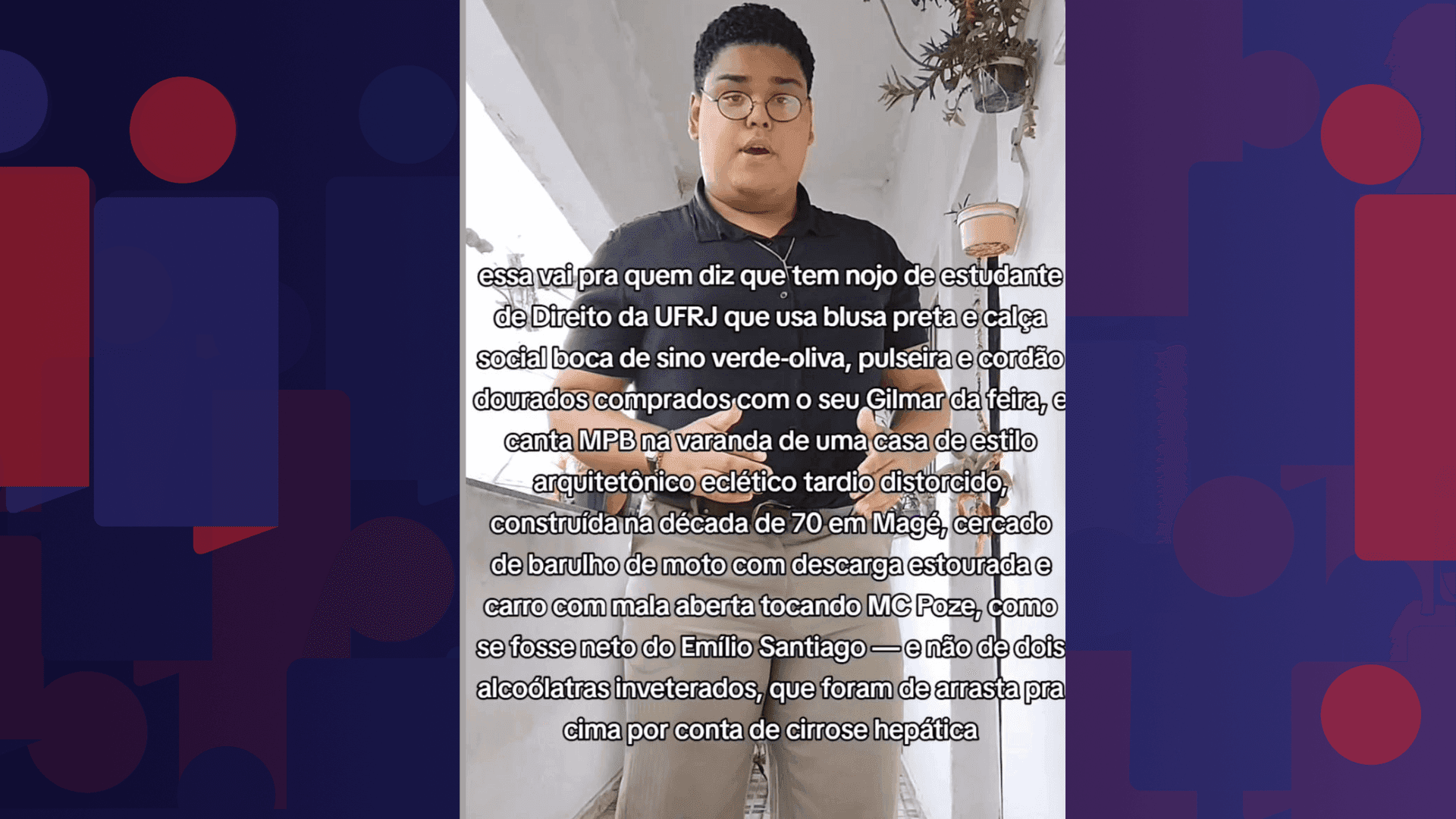 Isaque Neube, de 21 anos, conta como é a vida de um morador do municipio