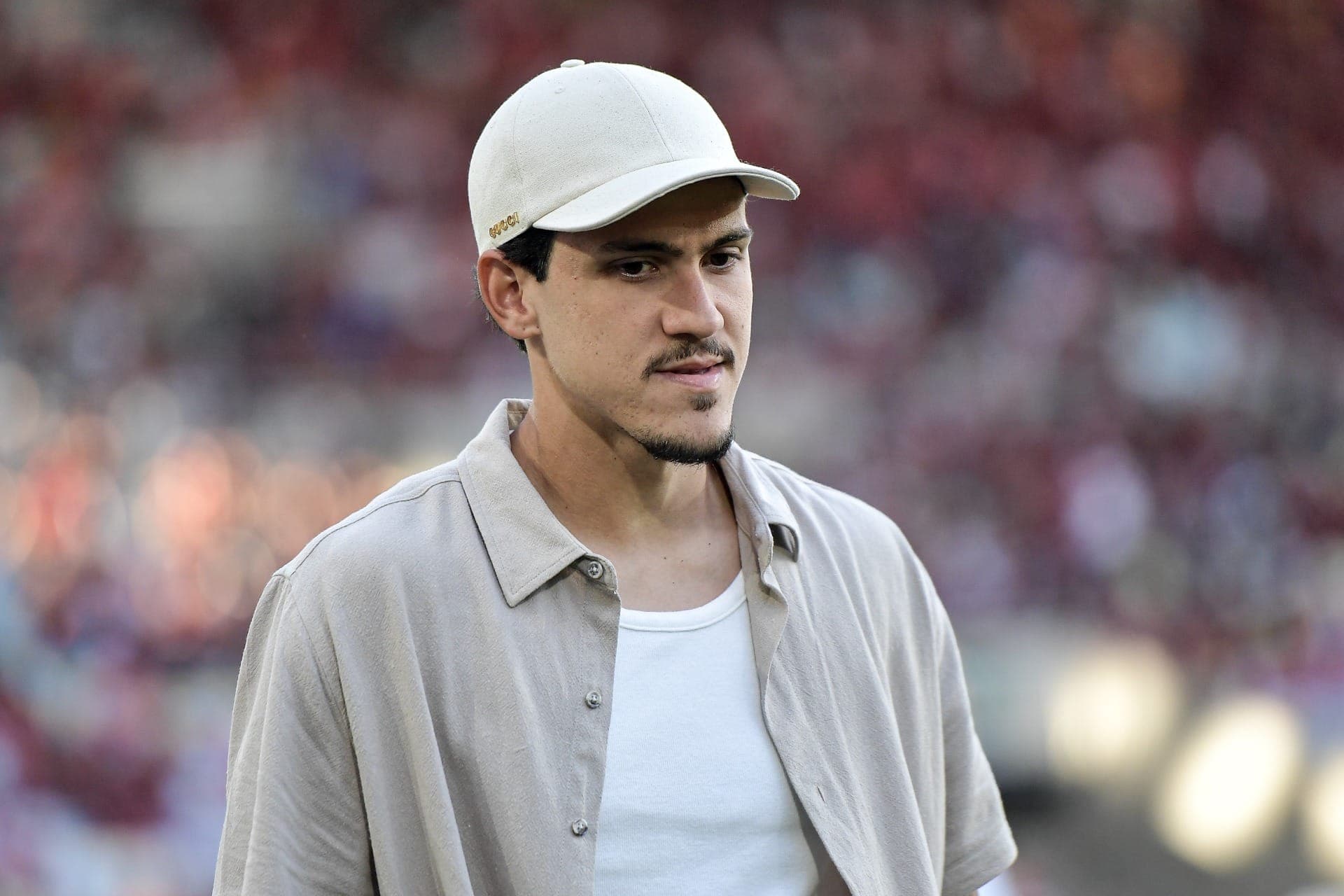 Pedro esteve no gramado do Maracanã antes de Flamengo x São Paulo