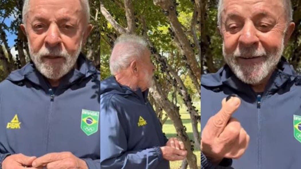 Janja posta vídeo de Lula chupando jabuticaba e ironizando Donald Trump