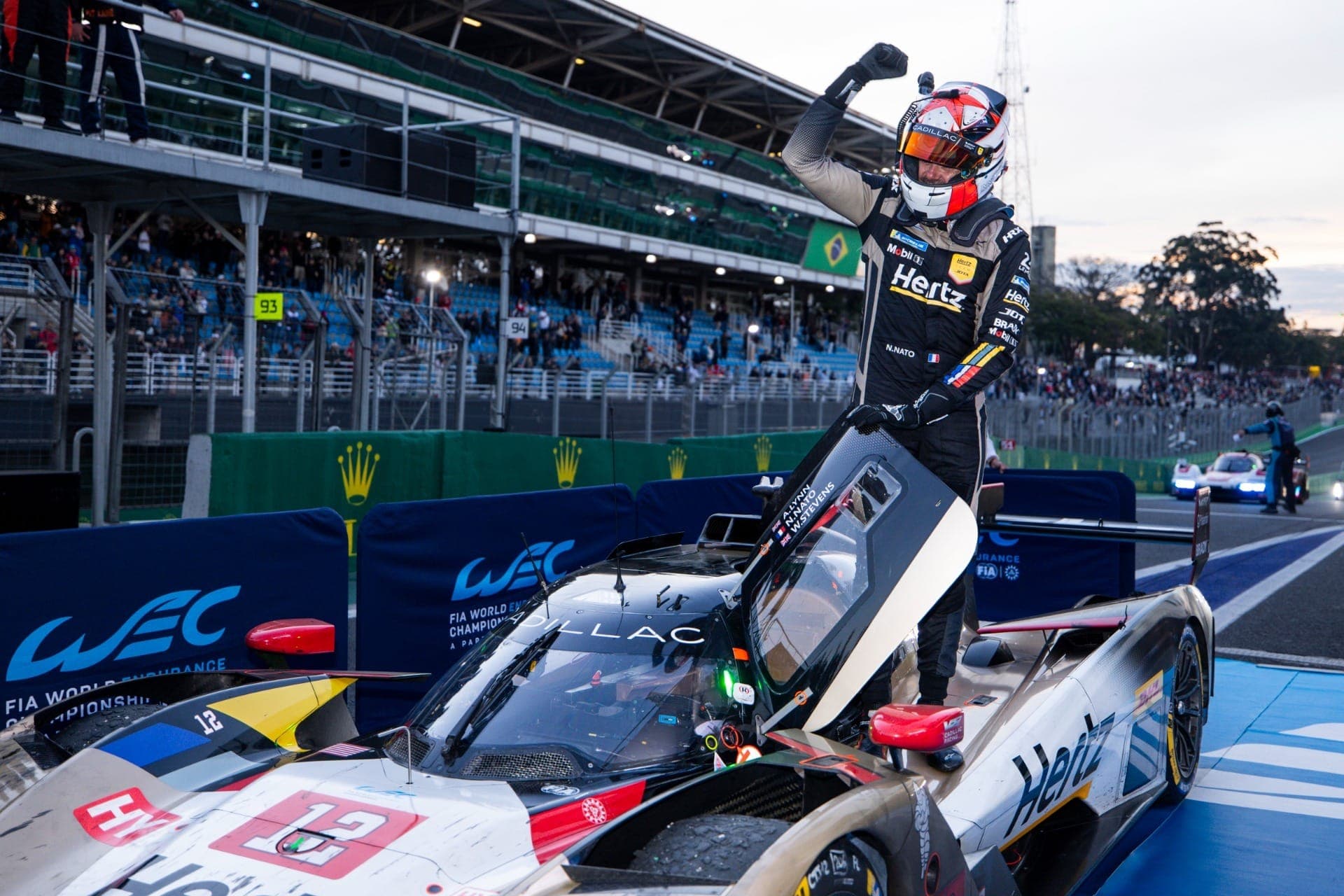 Norman Nato celebra vitória histórica da Cadillac em Interlagos