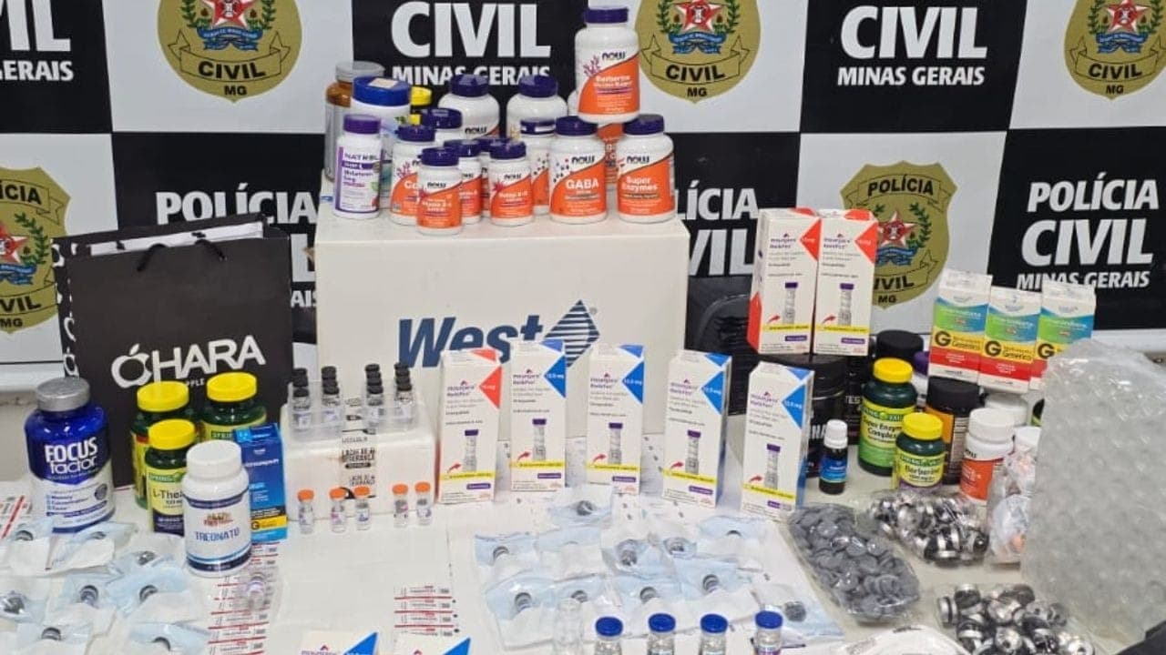 Mounjaro e suplementos falsificados são apreendidos em BH; quatro pessoas foram presas