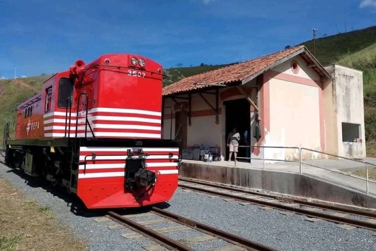 Passeio de trem estará disponível neste fim de semana em Cruzeiro