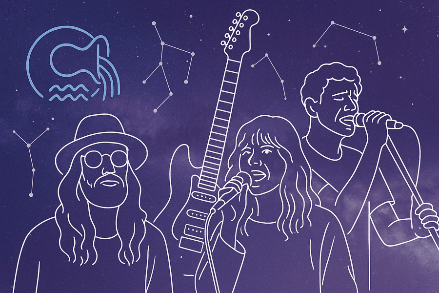 Qual a conexão entre o Rock brasileiro e o signo de Aquário?