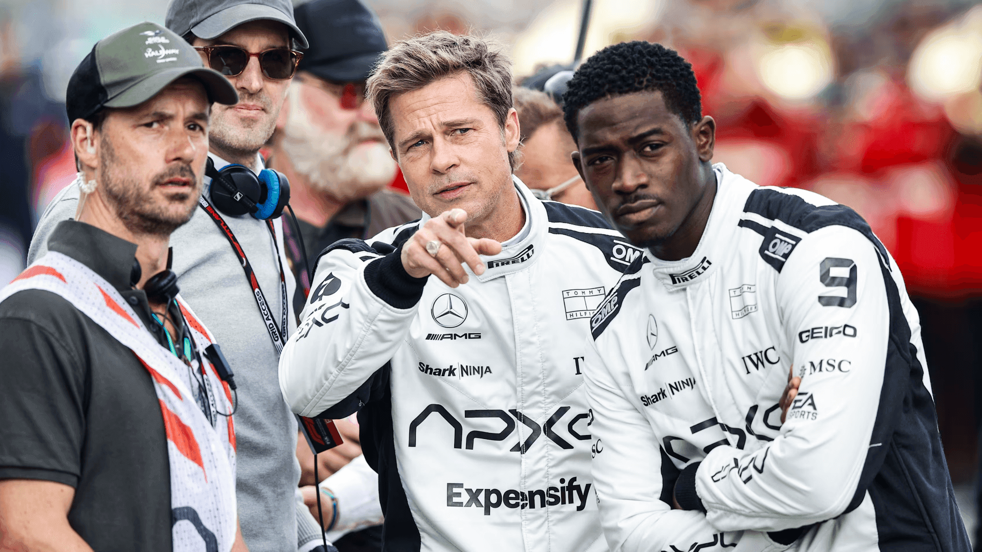 Brad Pitt aponta circuito da F1 mais emocionante durante gravações do filme da F1