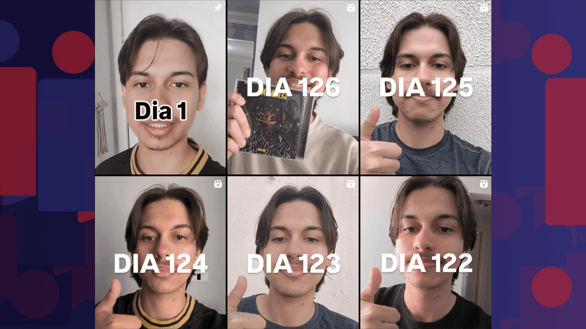 A ideia surgiu depois que um torcedor inglês começou a postar vídeos nas redes sociais