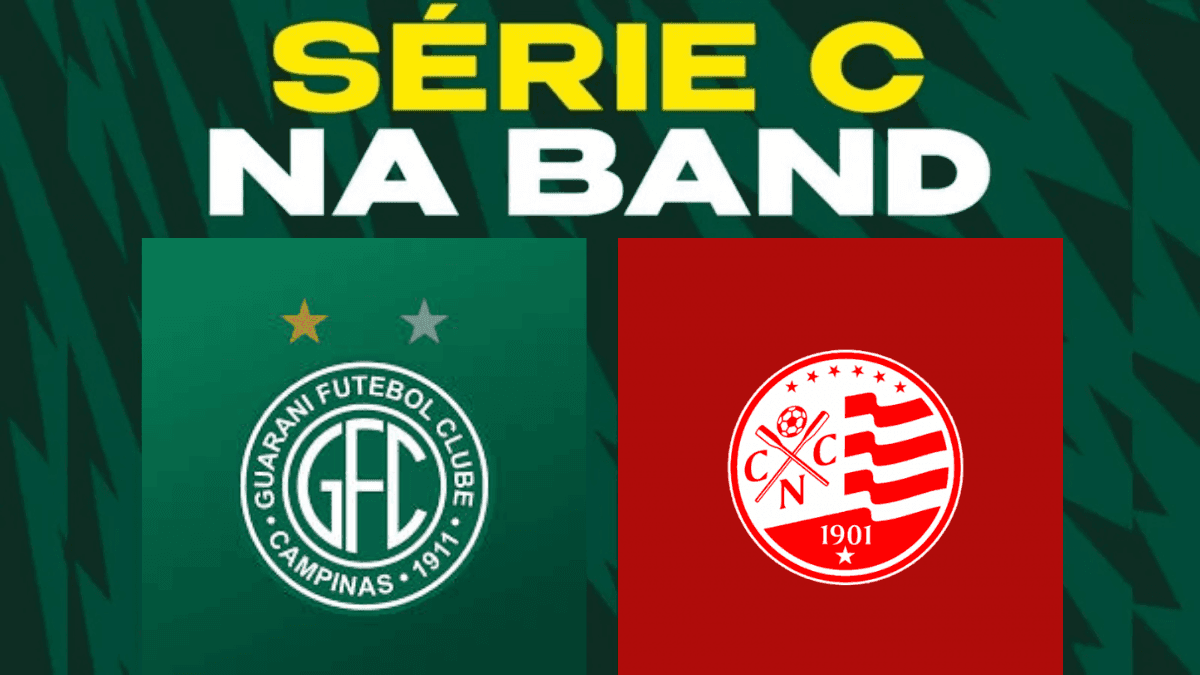 Guarani e Naútico pela 14ª rodada da Série C você acompanha na Band Mais Tv e no BandPlay