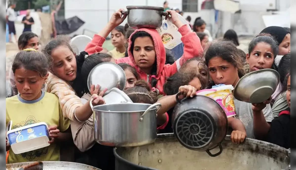 Crianças em Gaza