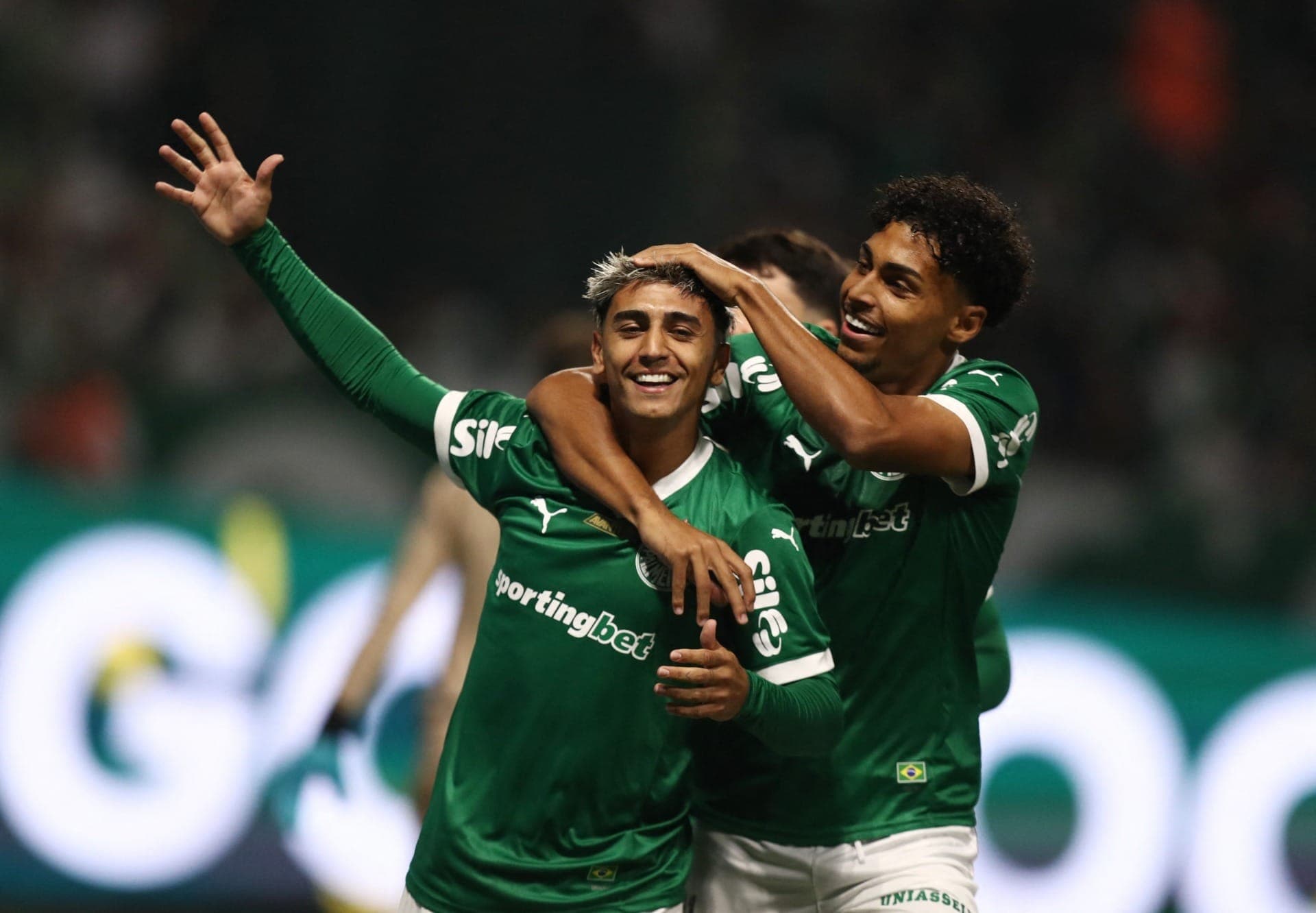 Facundo Torres marcou belo gol e garantiu os três pontos ao Palmeiras