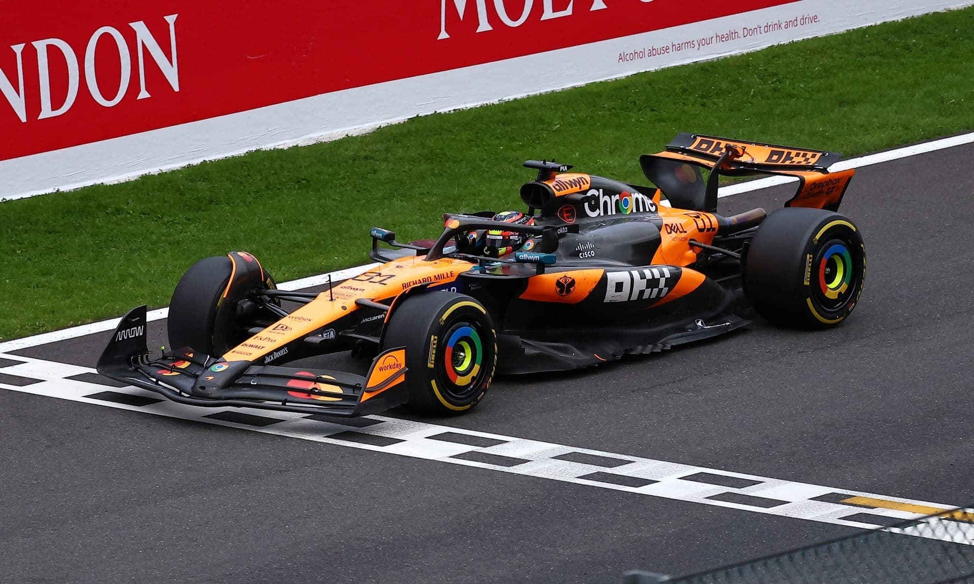 Piastri explica estratégia para vencer GP da Bélgica: 'Era minha melhor chance'