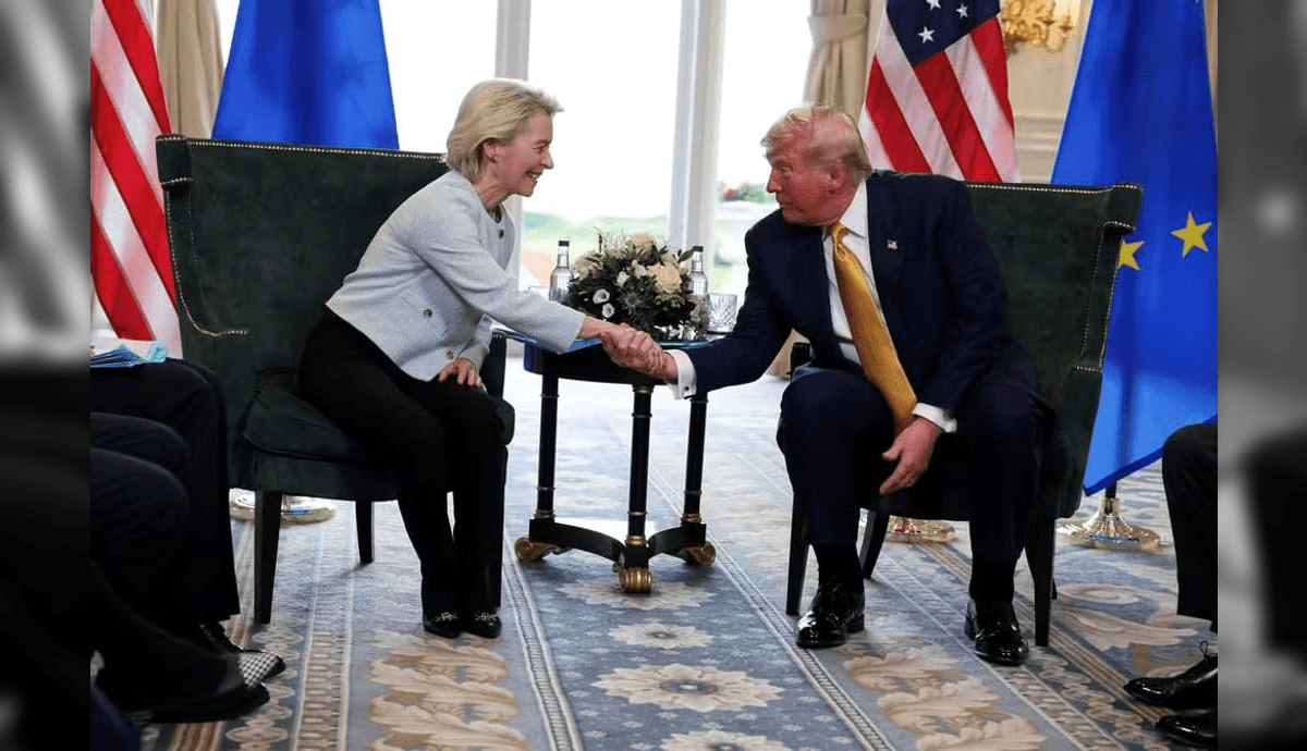 Trump anuncia acordo com União Europeia e tarifa será de 15%