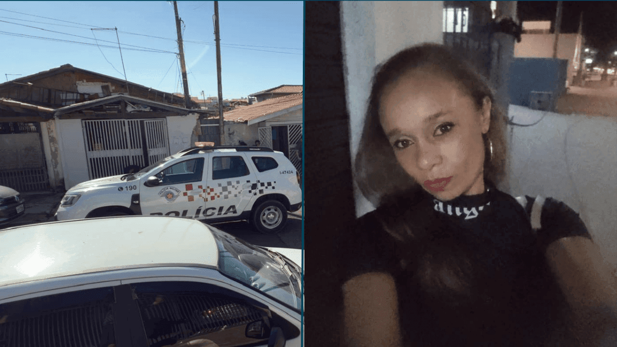 Helbia Caroline João Martins, de 36 anos, foi morta na noite deste sábado