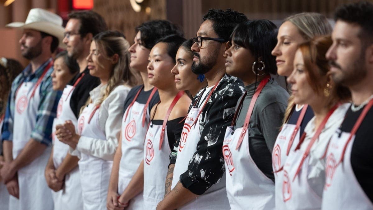 Alguns dos participantes da 12ª temporada do MasterChef