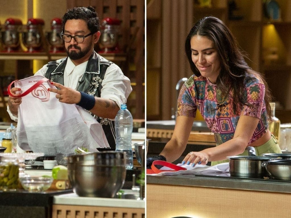 Felipe M. e Sofia deixam MasterChef 2025 no mesmo episódio