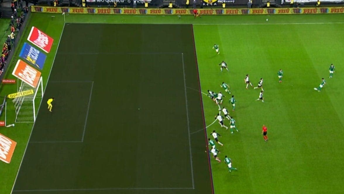 VAR apontou impedimento de Gustavo Gómez no gol anulado do Palmeiras