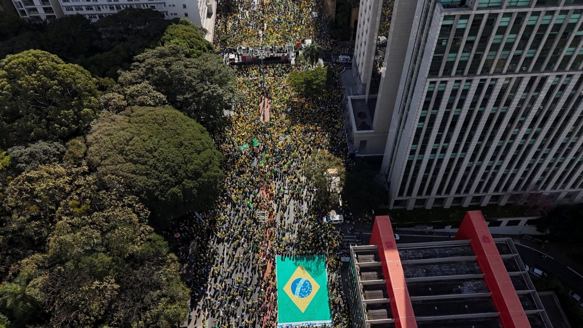 Manifestação pede anistia ao ex-presidente Jair Bolsonaro