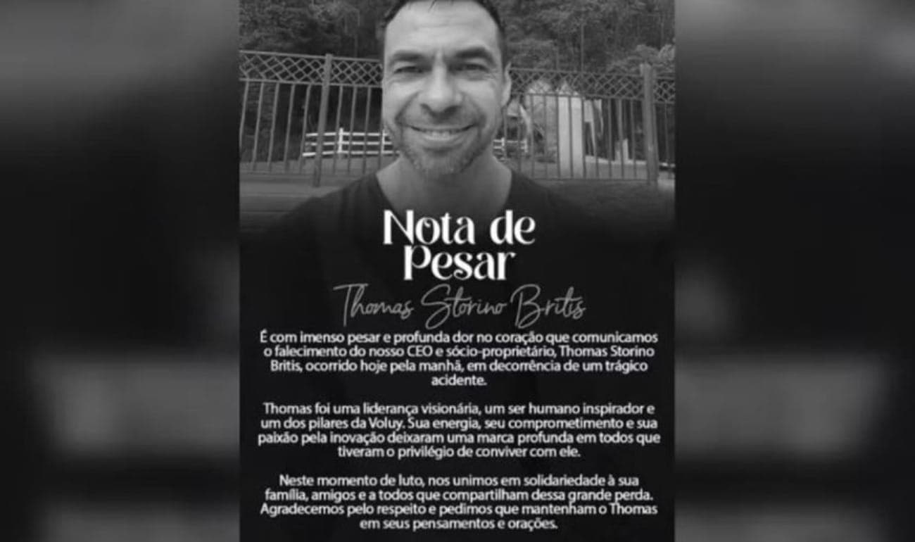 Thomas Storino Britis: empresário morreu após se chocar com outra pessoa durante salto de paraquedas