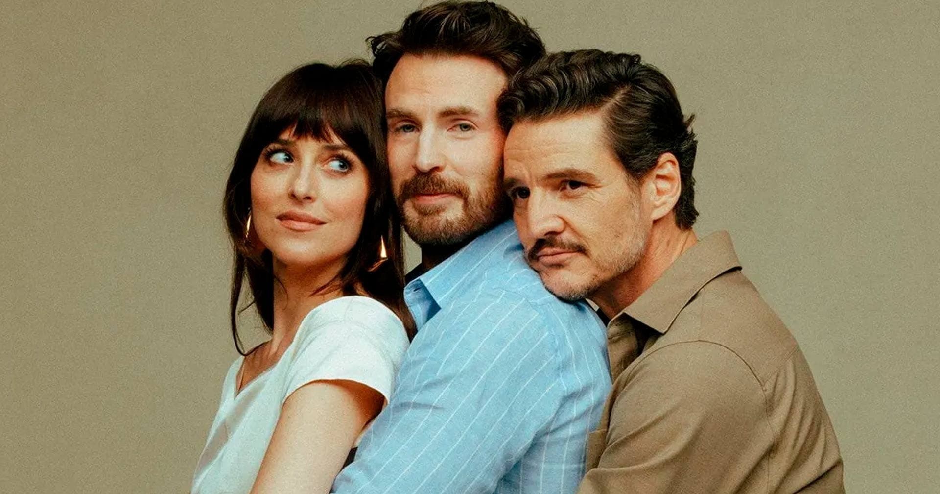 'Amores Materialistas' é estrelado por Pedro Pascal, Chris Evans e Dakota Johnson