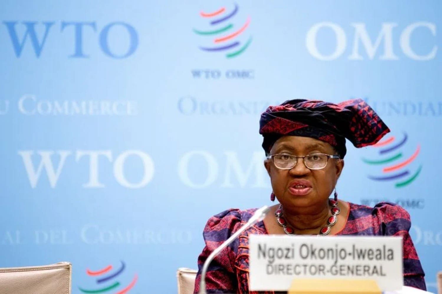 Diretora-geral da OMC, Ngozi Okonjo-Iweala