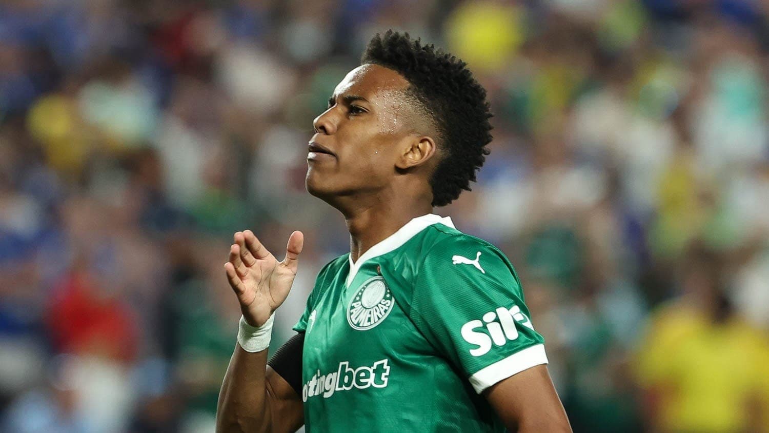 Estêvão deixou o Palmeiras após a disputa da Copa do Mundo de Clubes