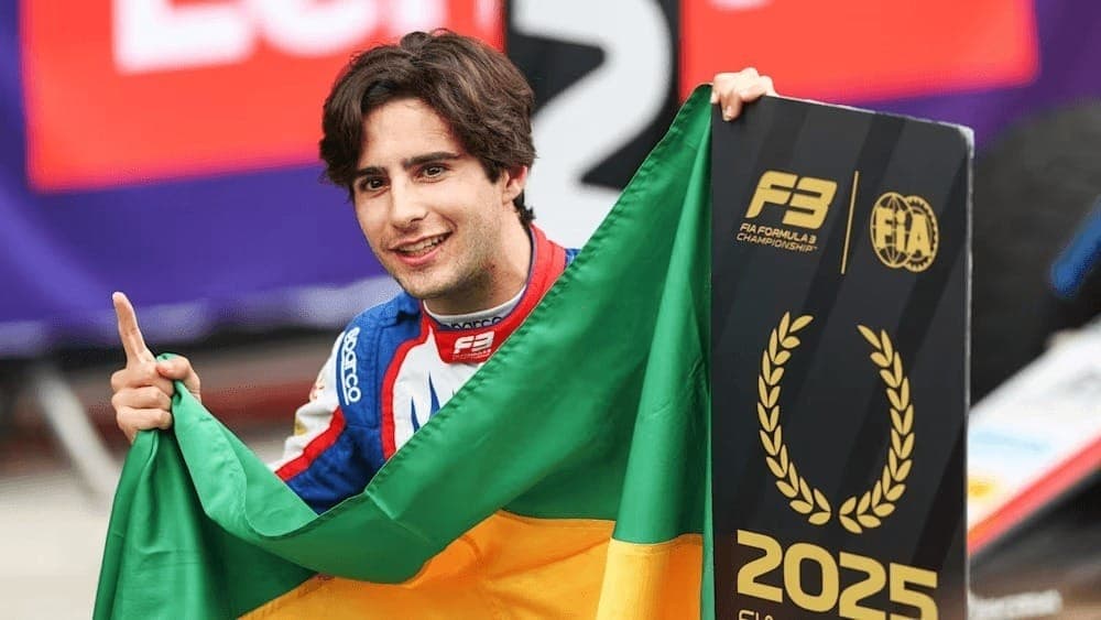 Rafael Câmara foi campeão da Fórmula 3 em seu ano de estreia