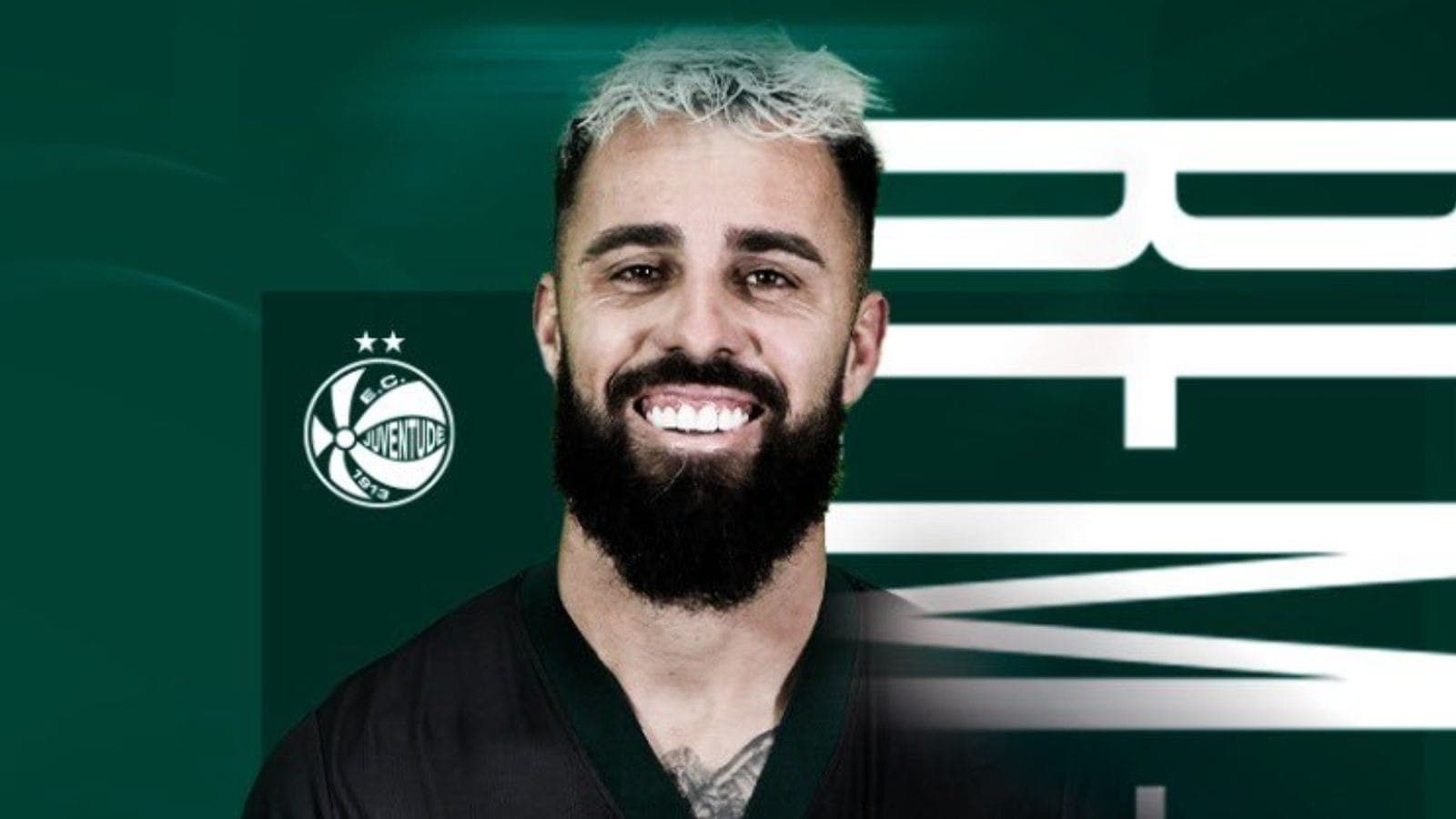 Jandrei, novo reforço do Juventude