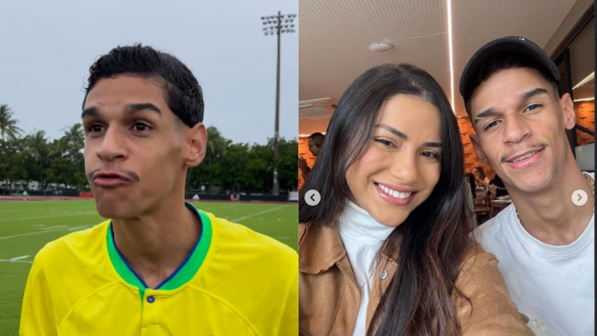 Luva de Pedreiro e a esposa, Távila Gomes