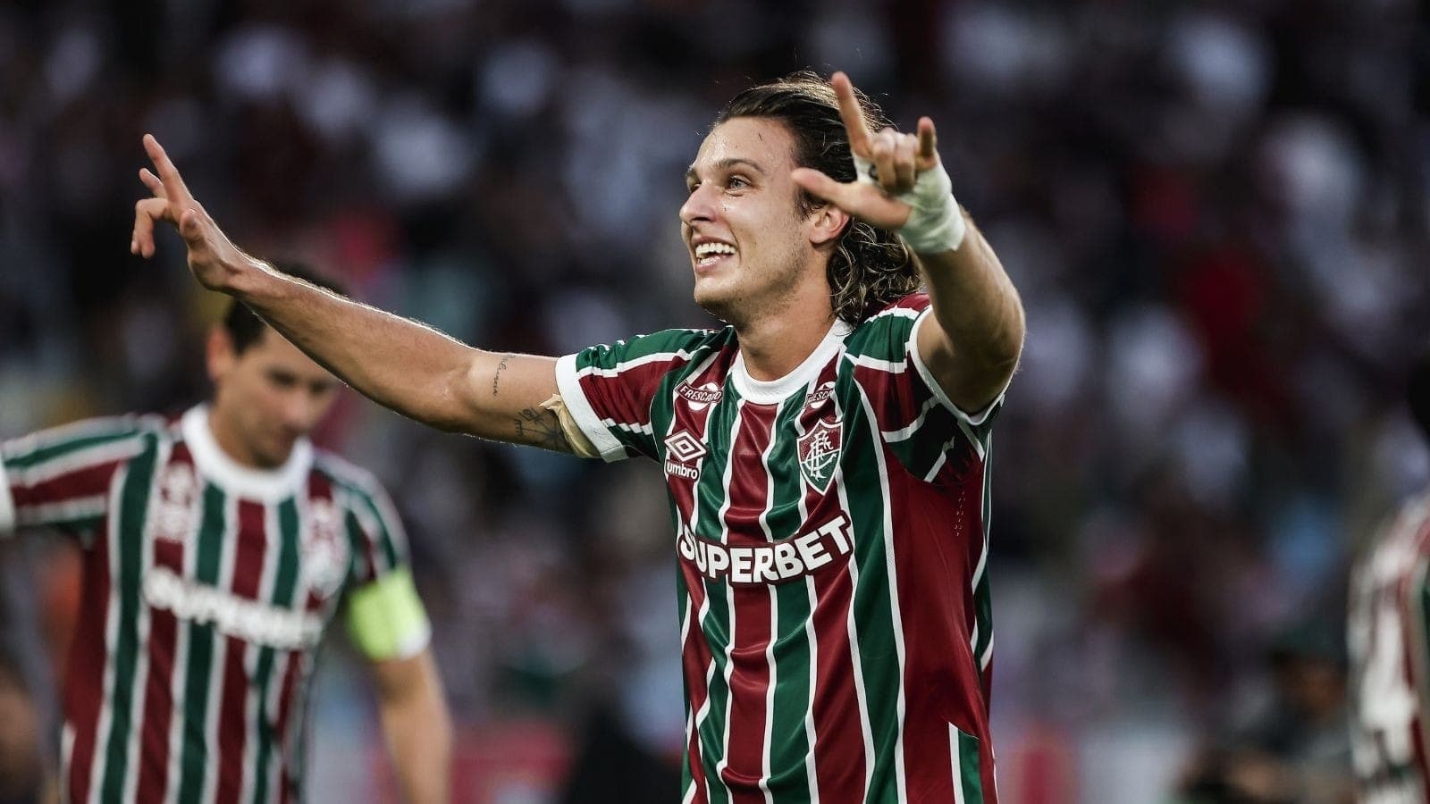Cannobio marcou o segundo gol do Flu contra o Fortaleza