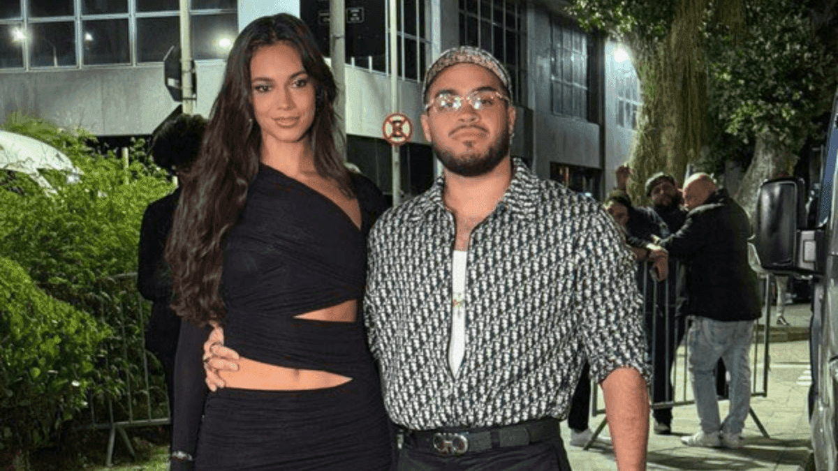 Ex-BBB Alane Dias e Francisco Gil, filho de Preta Gil