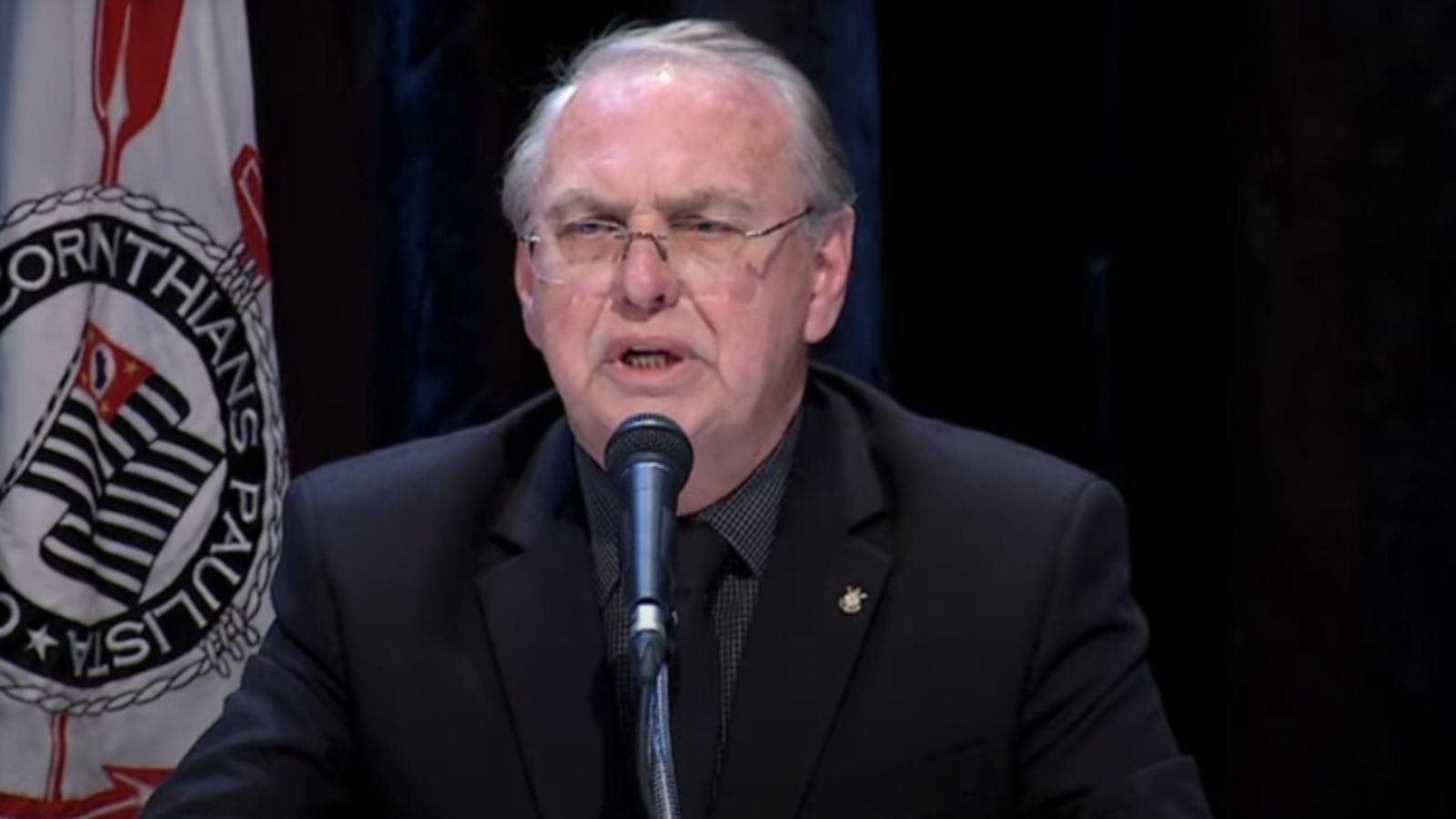 Osmar Stabile, presidente do Corinthians