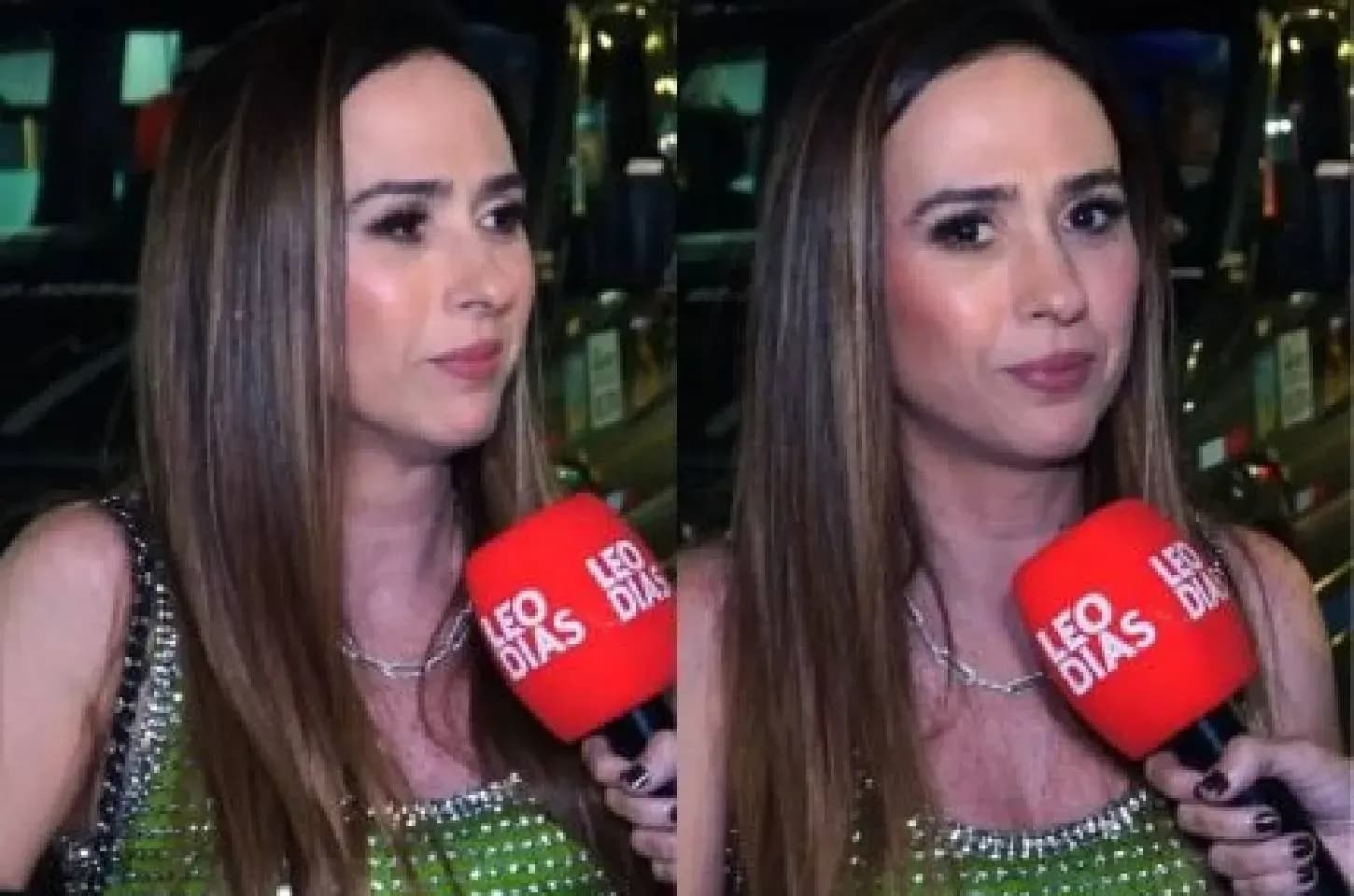 Tatá Werneck leva caneta de adrenalina para festa de Bruna Marquezine
