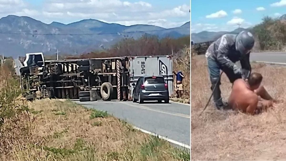 Abelhas atacam retiro evangélico, matam idoso e fazem caminhão tombar