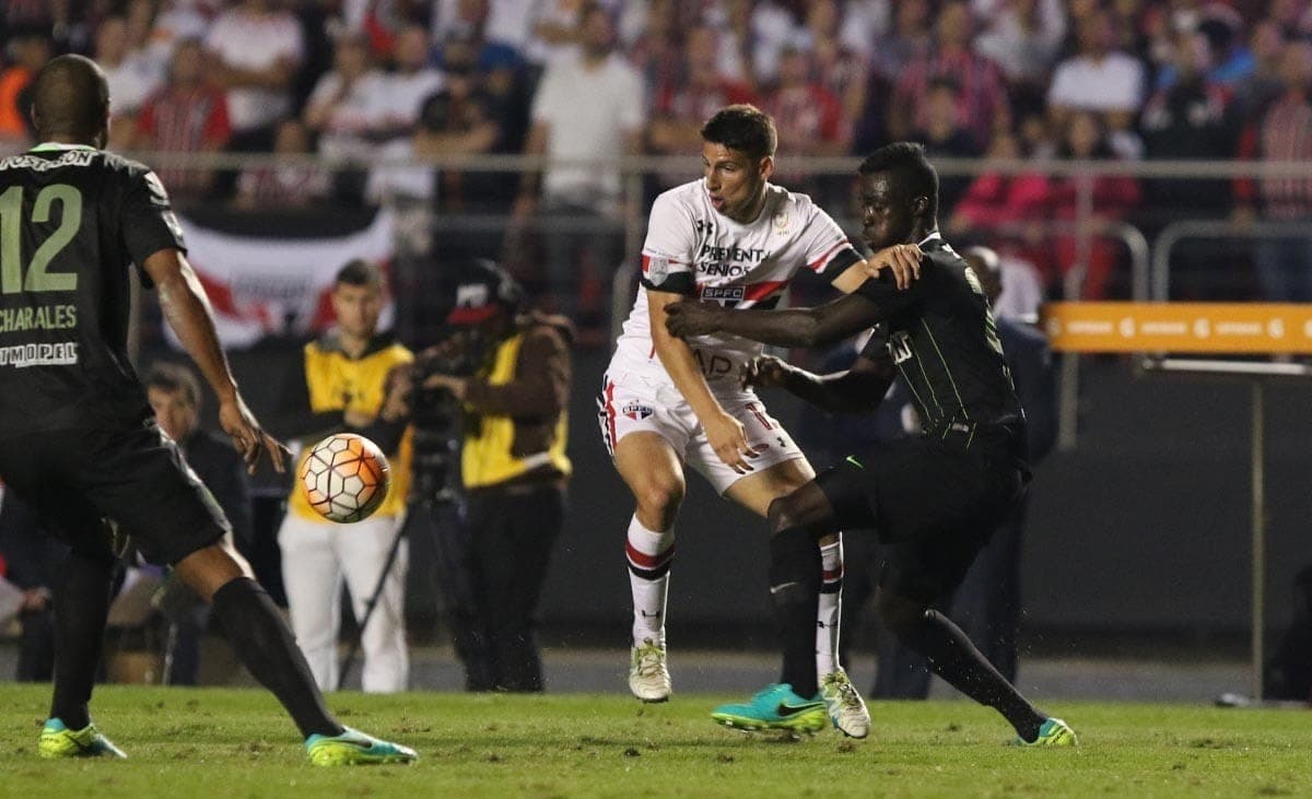 Calleri estava na derrota para o Atlético Nacional