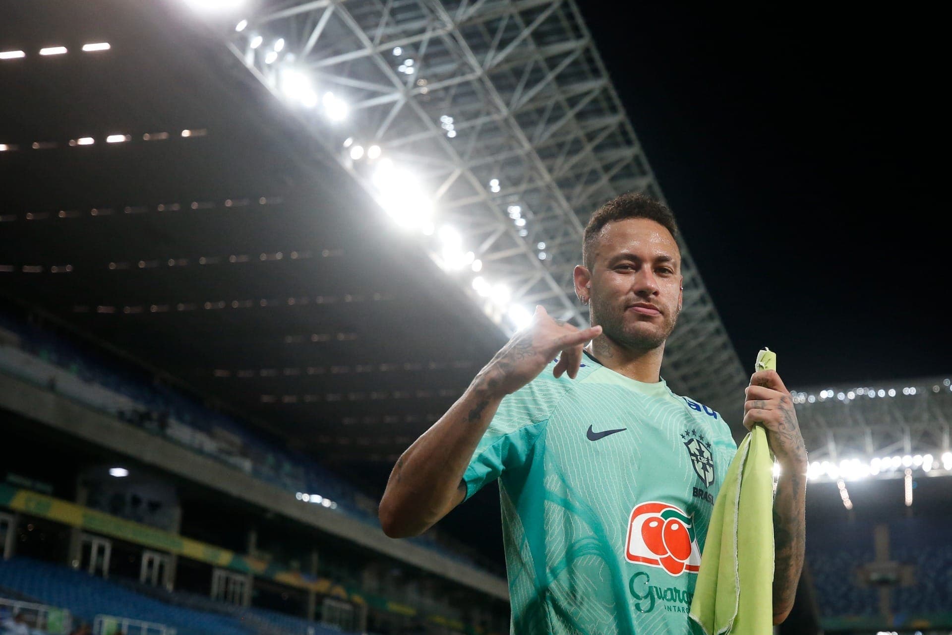 Neymar, atacante da Seleção Brasileira