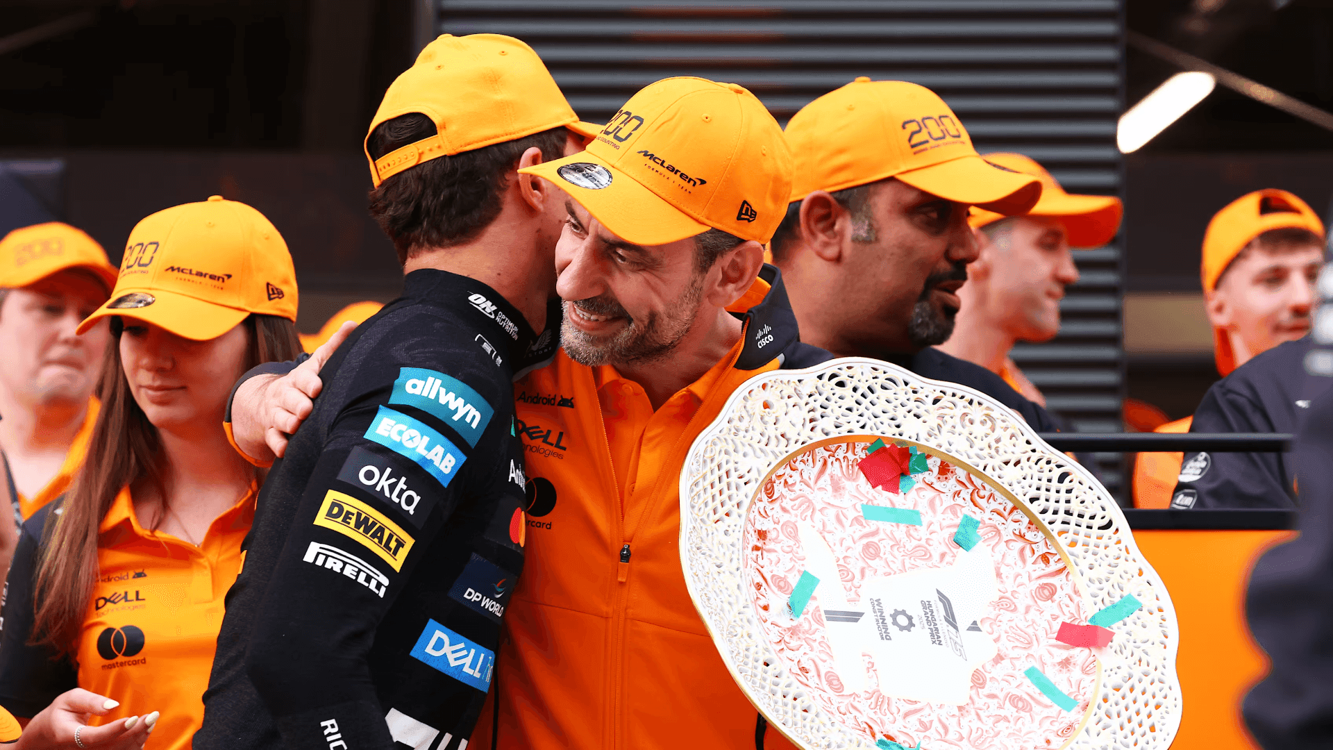 Andrea Stella, chefe da McLaren, reconheceu estar impressionado com o nível de competitividade alcançado pela equipe