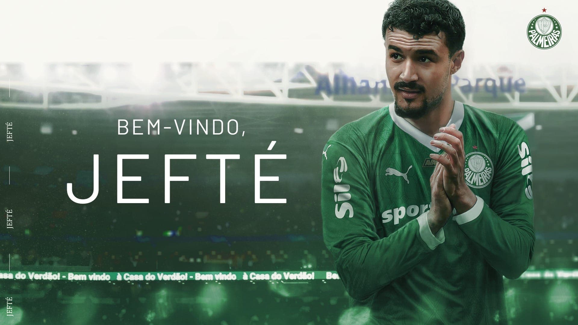 Jefté, novo reforço do Palmeiras