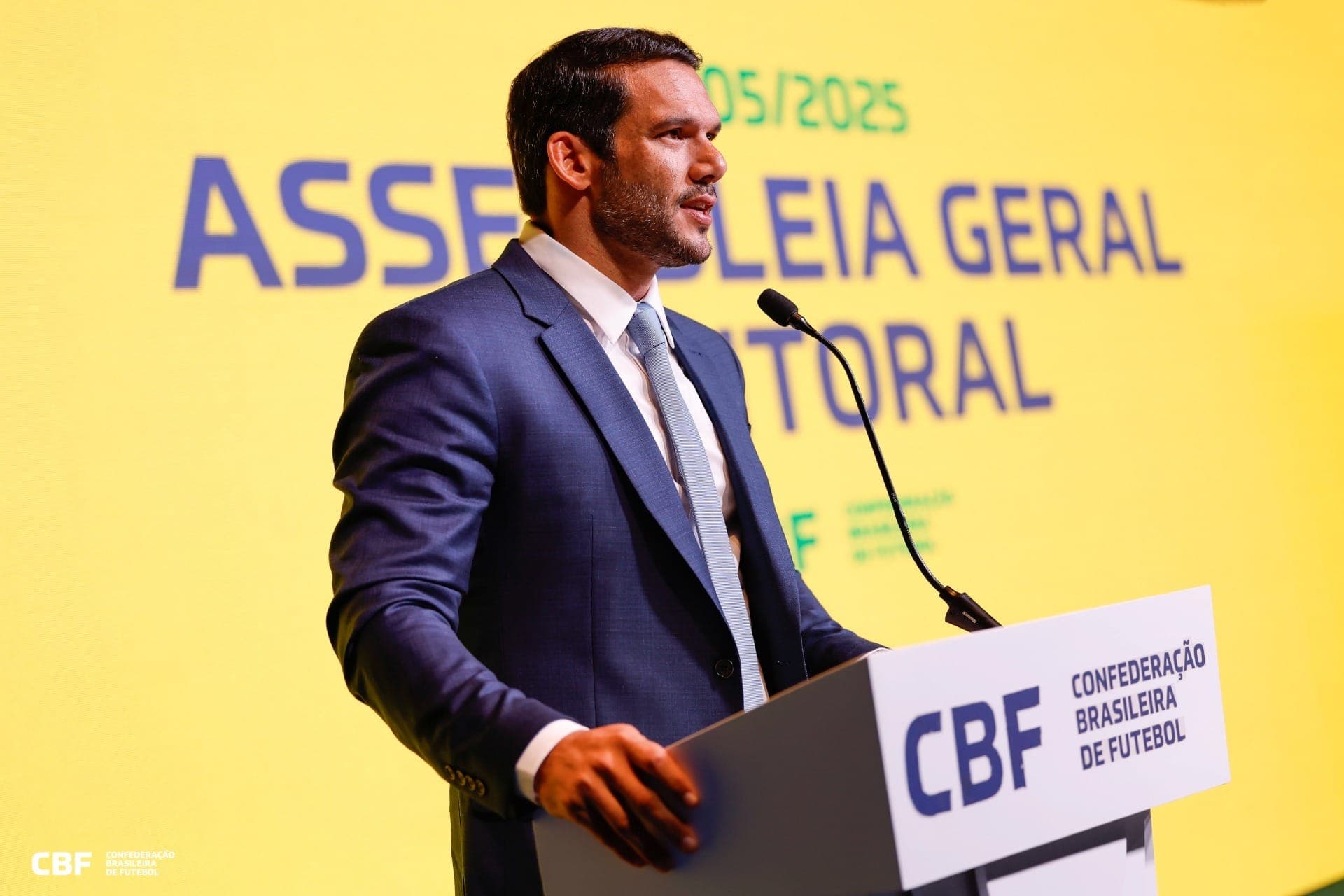Samir Xaud, presidente da CBF