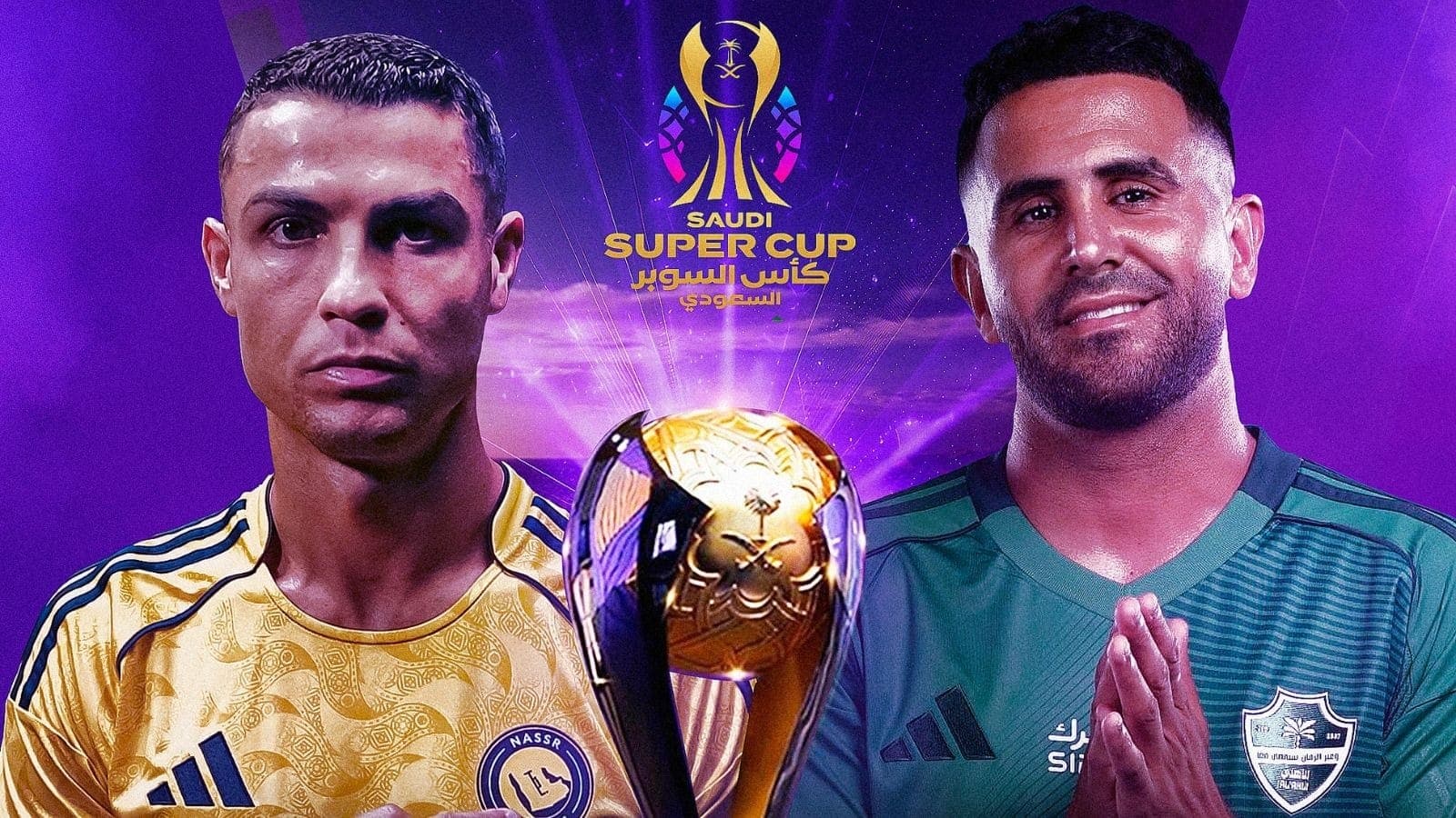 Al Nassr e Al Ahli se enfrentam na final da Supercopa Saudita